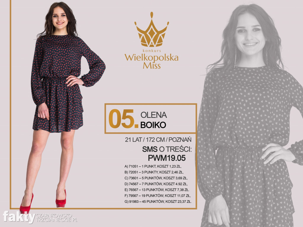 Półfinalistki Wielkopolska Miss 2019