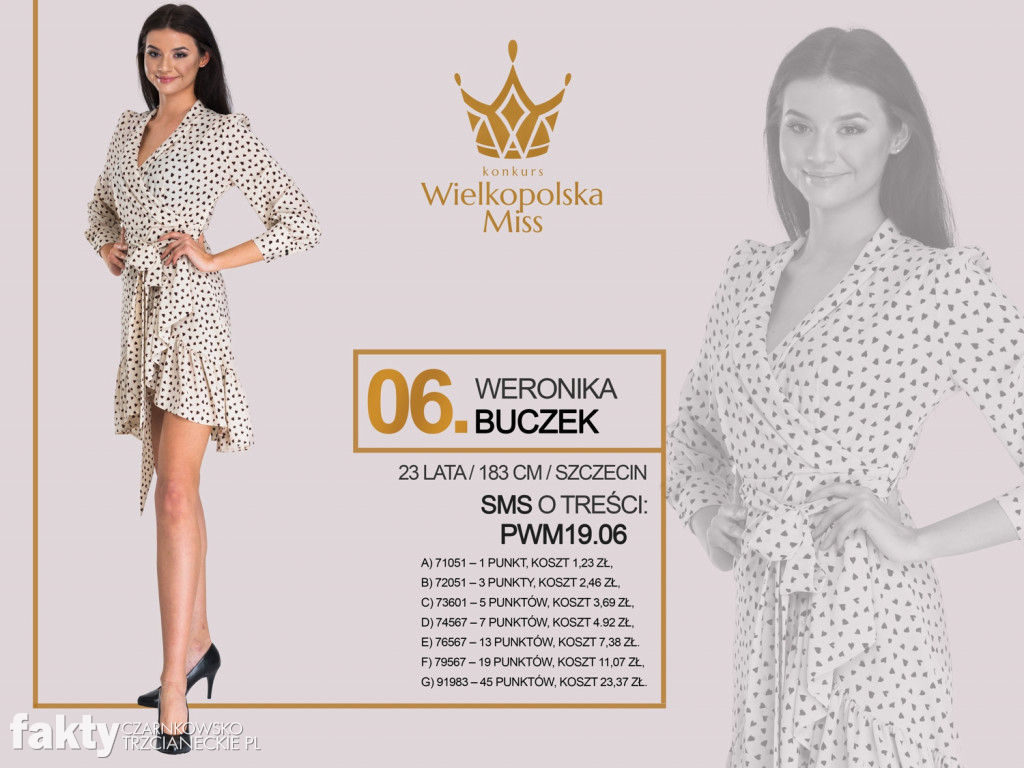 Półfinalistki Wielkopolska Miss 2019