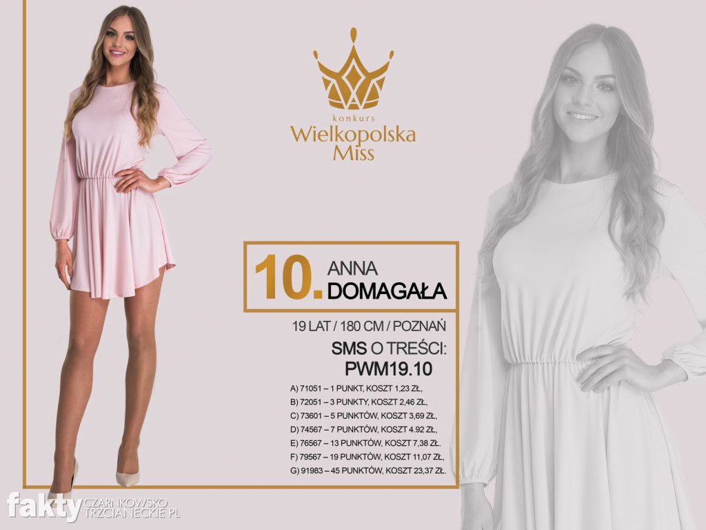 Półfinalistki Wielkopolska Miss 2019