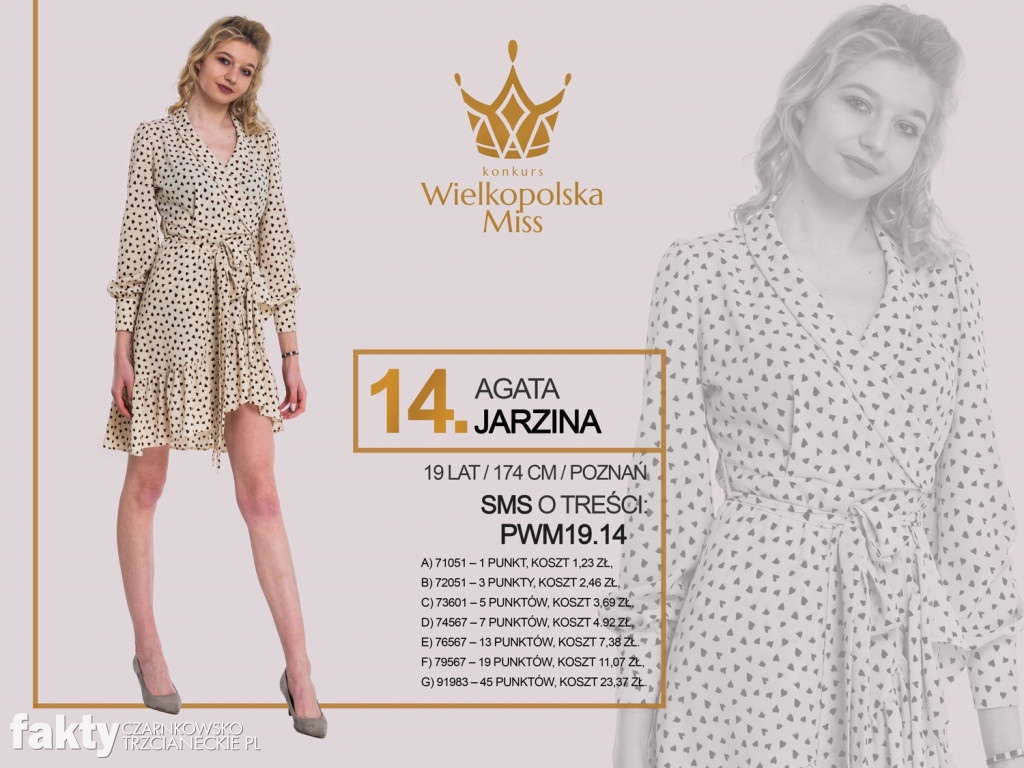 Półfinalistki Wielkopolska Miss 2019