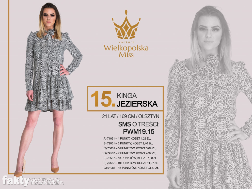 Półfinalistki Wielkopolska Miss 2019