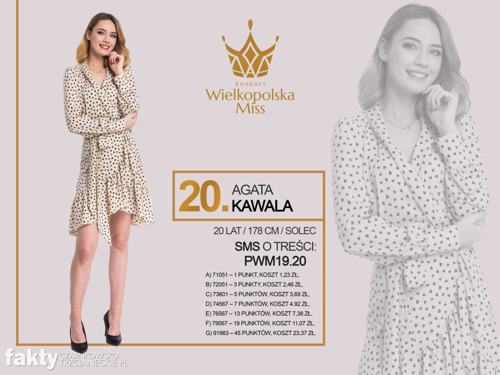 Półfinalistki Wielkopolska Miss 2019