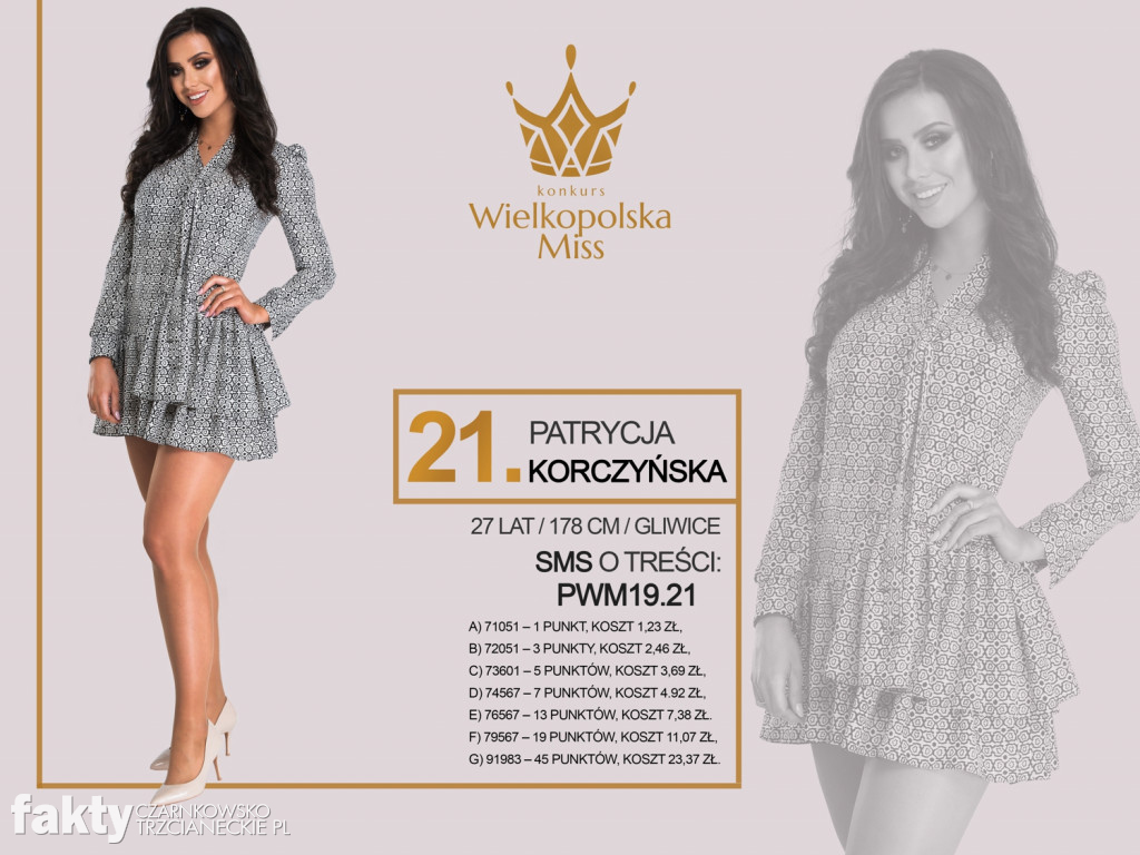 Półfinalistki Wielkopolska Miss 2019