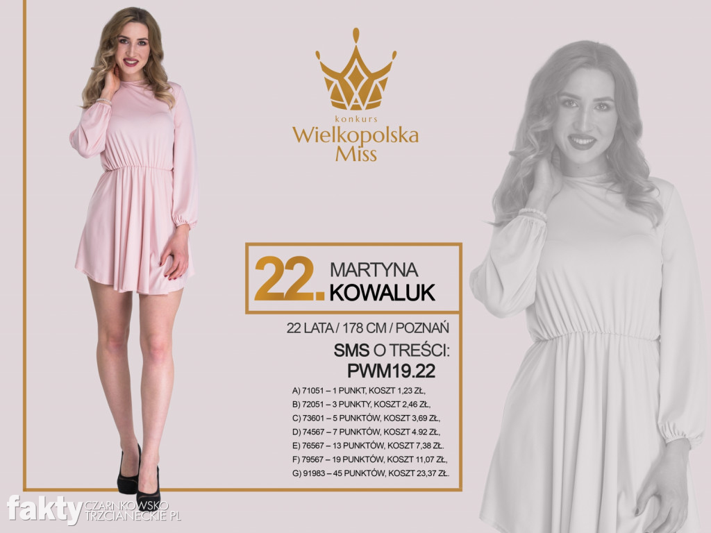 Półfinalistki Wielkopolska Miss 2019