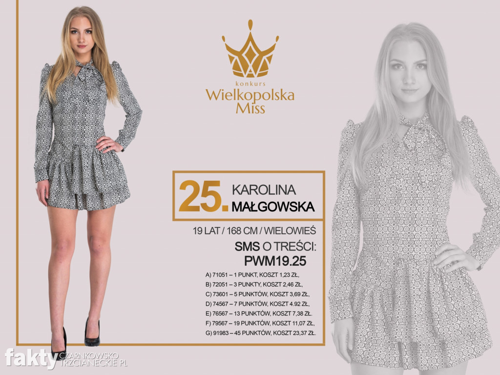 Półfinalistki Wielkopolska Miss 2019