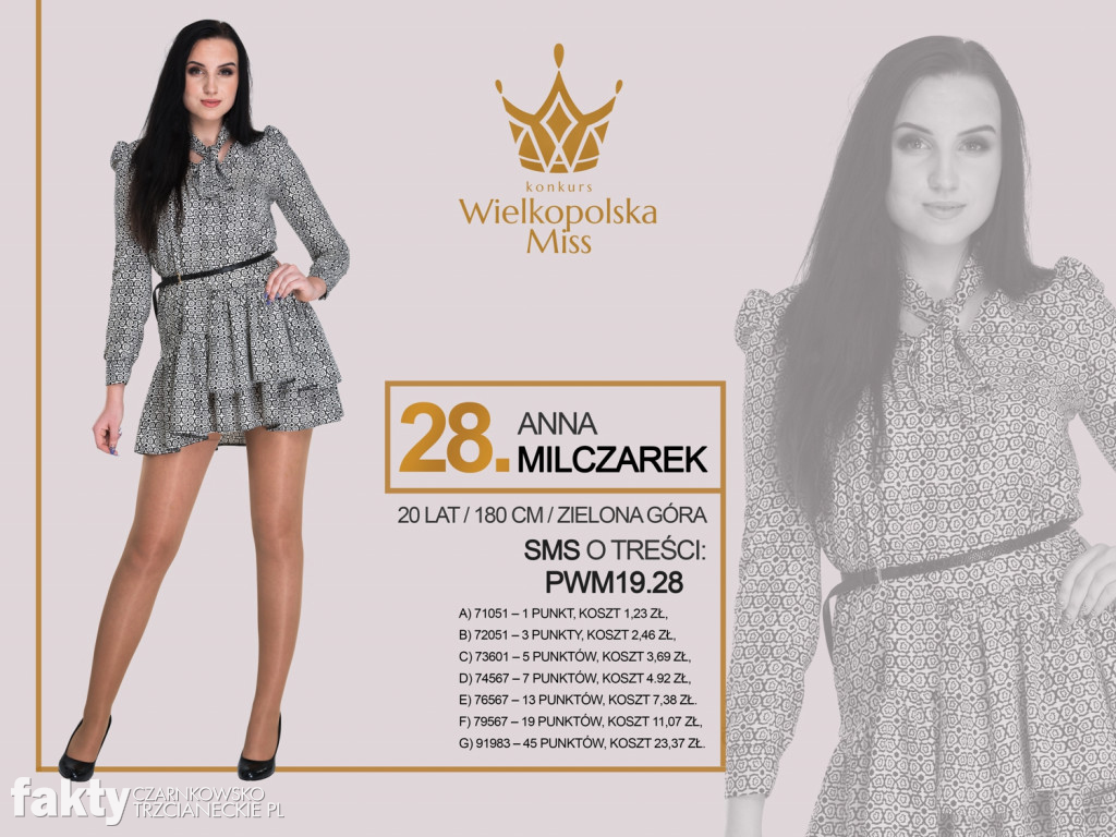 Półfinalistki Wielkopolska Miss 2019