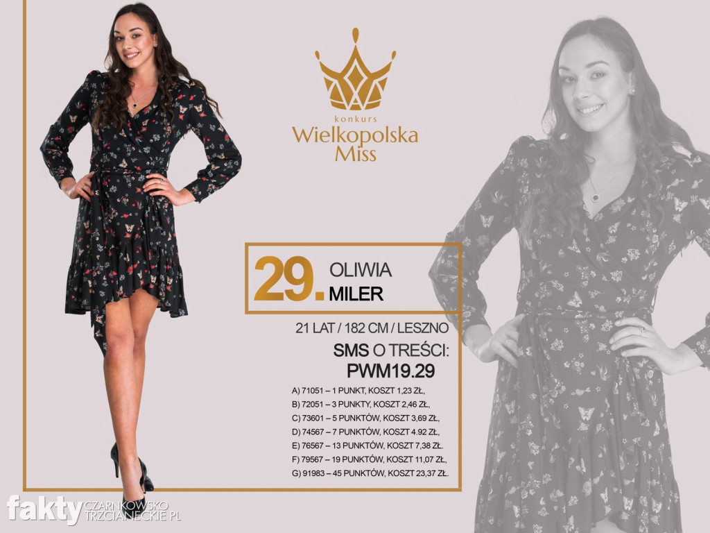 Półfinalistki Wielkopolska Miss 2019