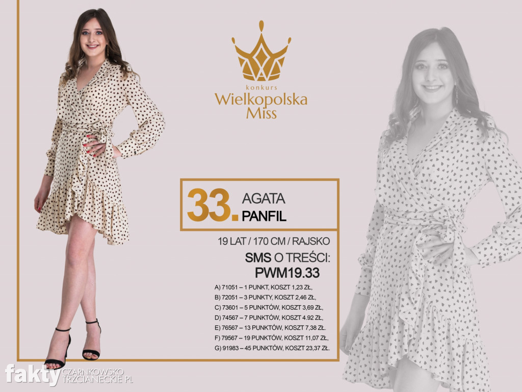 Półfinalistki Wielkopolska Miss 2019