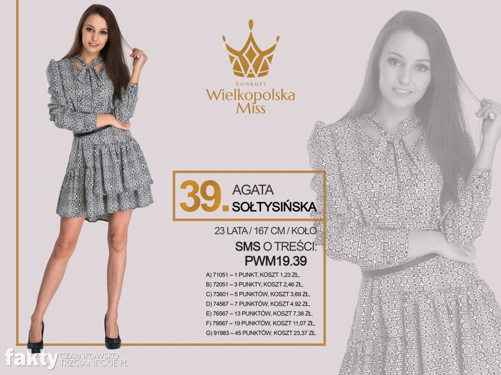 Półfinalistki Wielkopolska Miss 2019