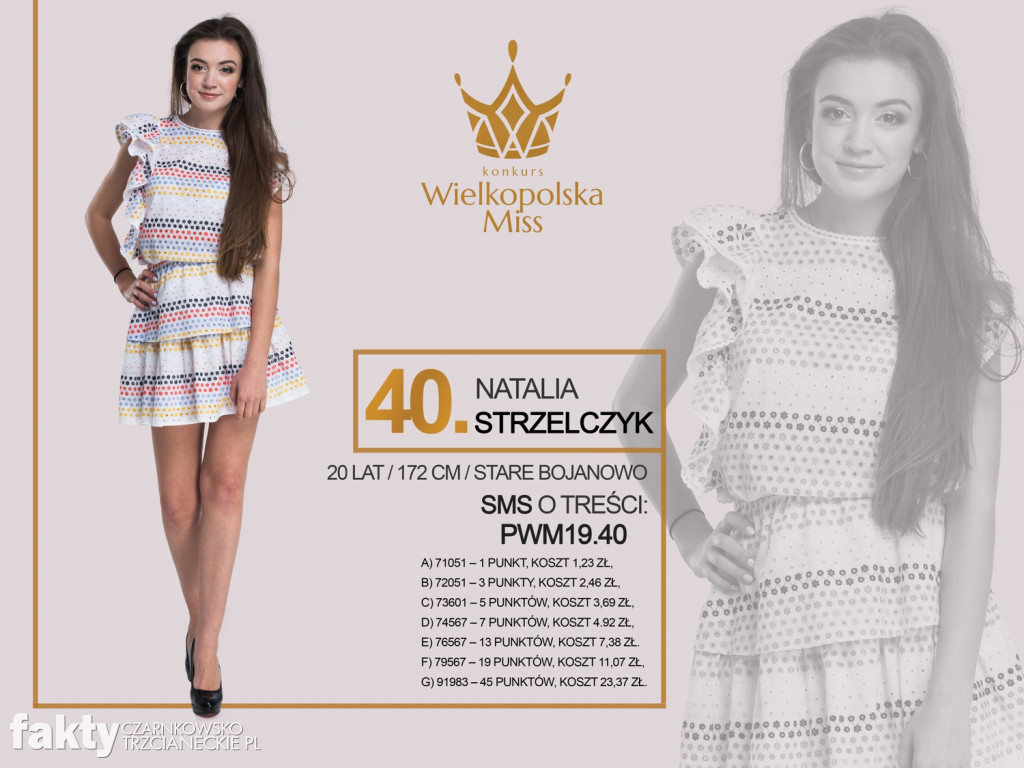 Półfinalistki Wielkopolska Miss 2019