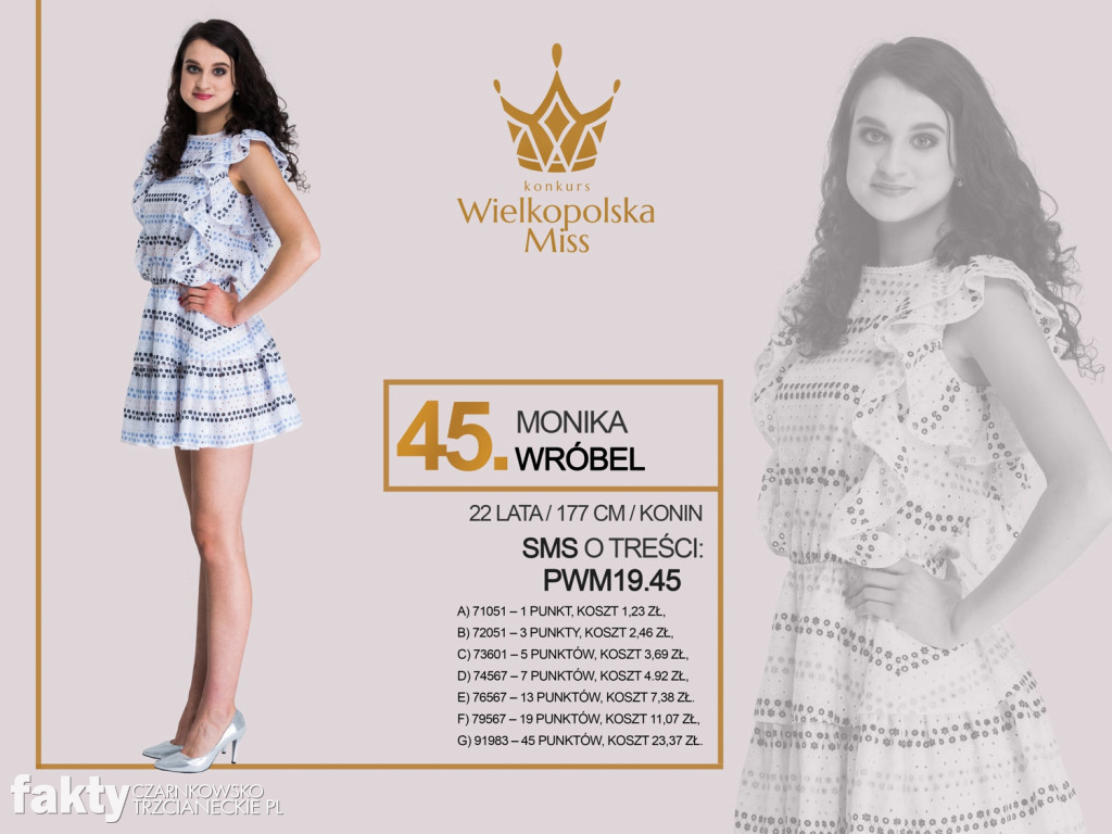 Półfinalistki Wielkopolska Miss 2019