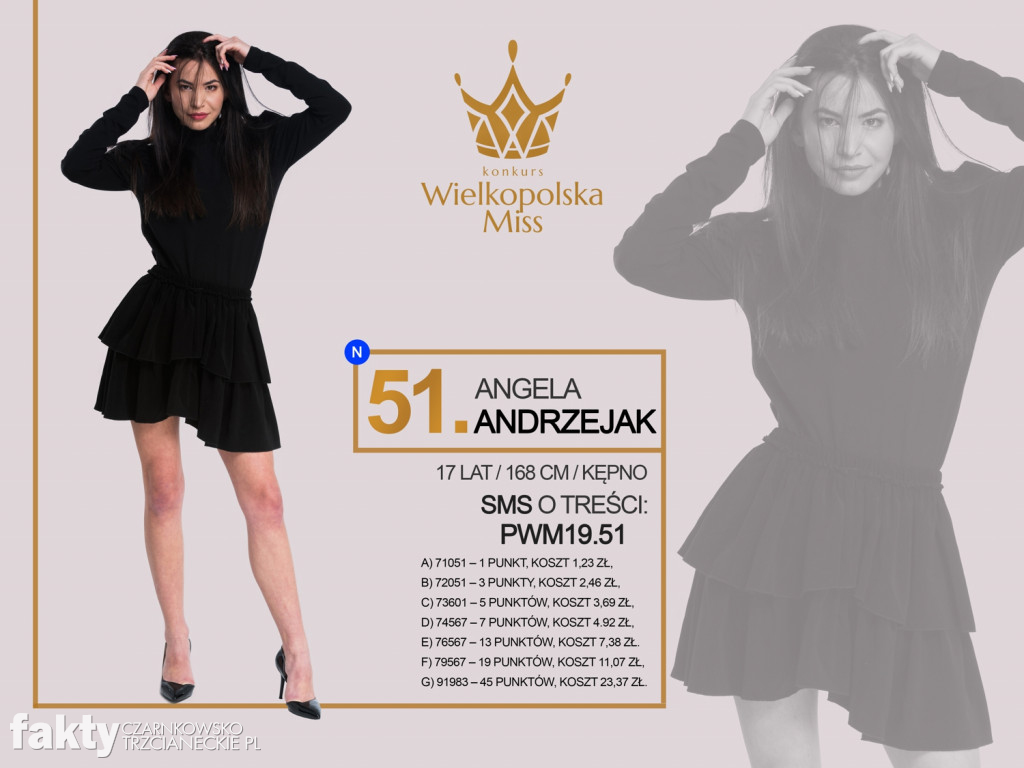 Półfinalistki Wielkopolska Miss 2019