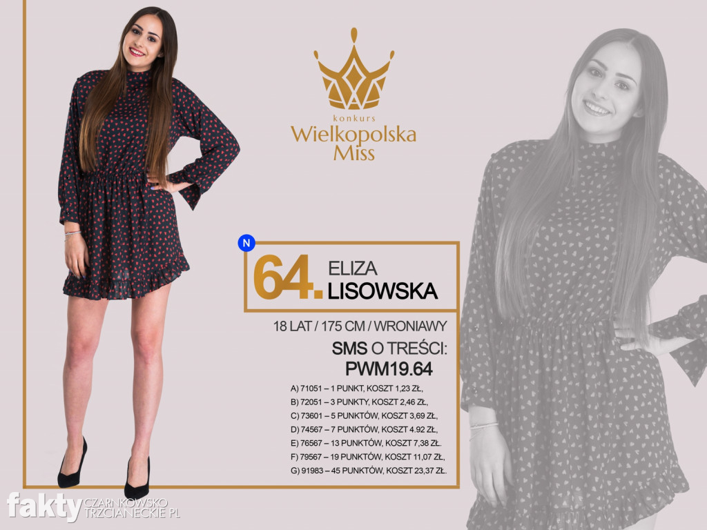 Półfinalistki Wielkopolska Miss 2019