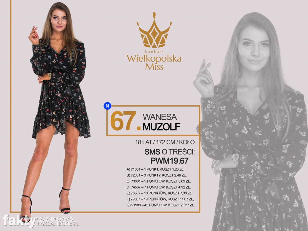 Półfinalistki Wielkopolska Miss 2019