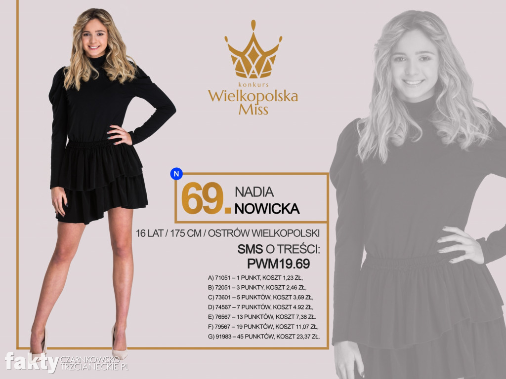 Półfinalistki Wielkopolska Miss 2019