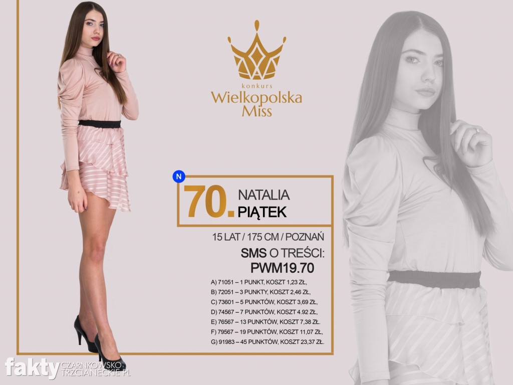 Półfinalistki Wielkopolska Miss 2019