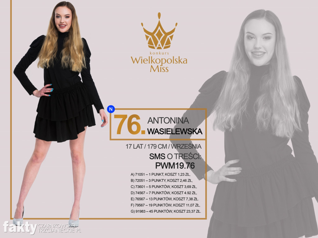 Półfinalistki Wielkopolska Miss 2019