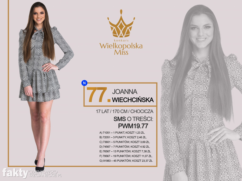 Półfinalistki Wielkopolska Miss 2019