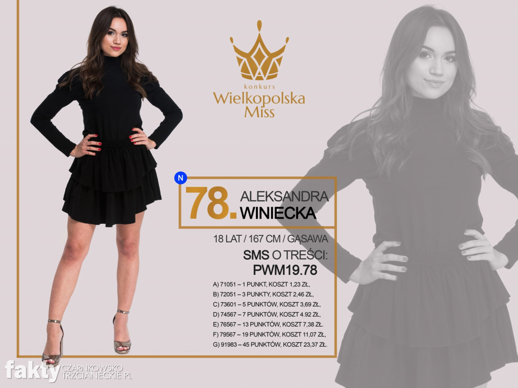 Półfinalistki Wielkopolska Miss 2019