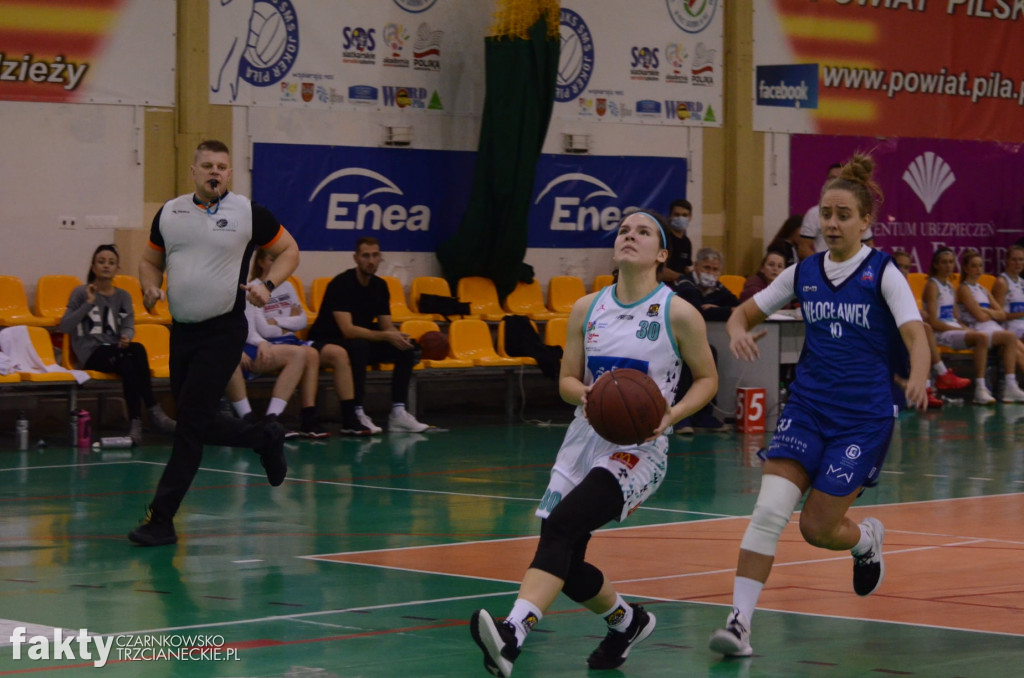 Enea Basket Piła - AZS Włocławek 57:66