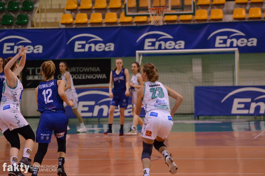 Enea Basket Piła - AZS Włocławek 57:66