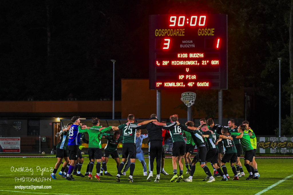 Kłos Budzyń - KP Piła 1:3