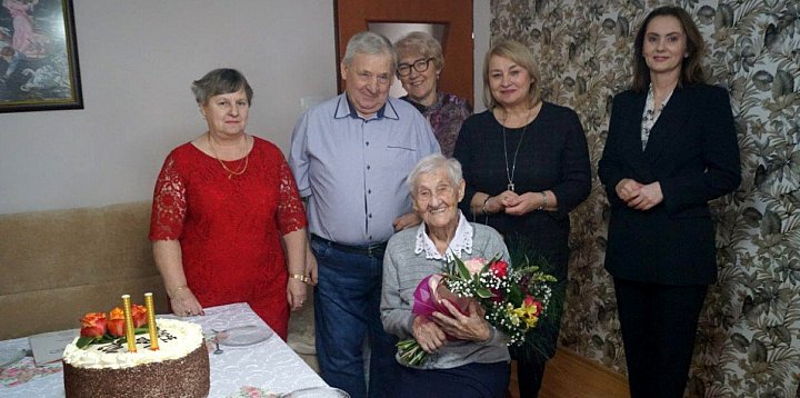Pani Felicja z Wielenia skończyła 102 lata-4342