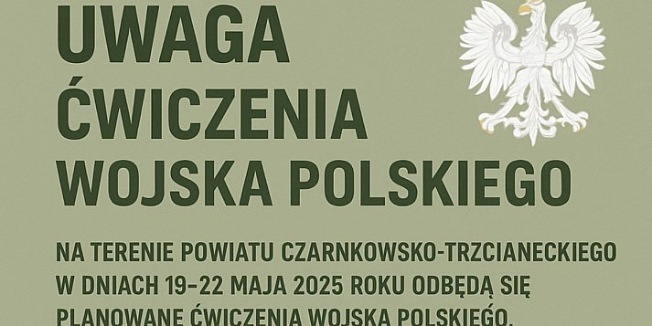Zobaczycie wojsko w Puszczy Noteckiej? Spokojnie, to tylko ćwiczenia!