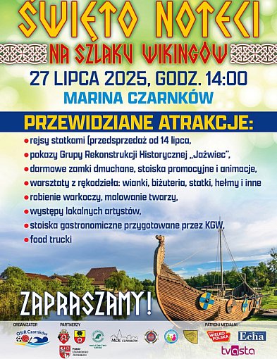 Zapraszamy do Czarnkowa. Popłyń Notecią szlakiem Wikingów-11805