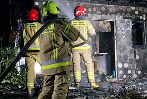 Trzcianka: pożar na ranem-12336