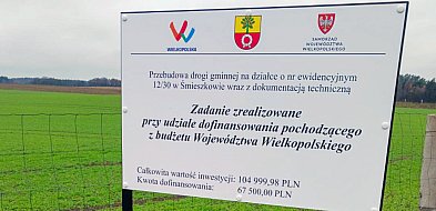 Przebudowano drogę gminną w Śmieszkowie-13596