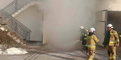 Pożar w Boruszynie. Siedem zastępów w akcji