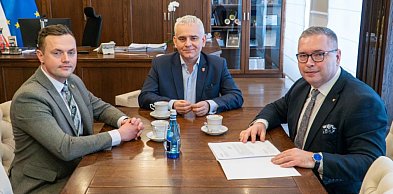 Rozmawiali o współpracy przy inwestycjach drogowych