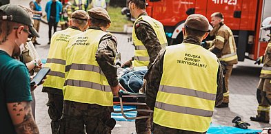 Czarnków: Pożar w pobliżu szpitala. Ewakuowano pacjentów
