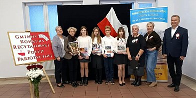 W Lubaszu recytowali poezję patriotyczną-13178