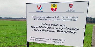 Przebudowano drogę gminną w Śmieszkowie-13596