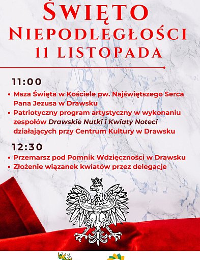Tak w gminie Drawsko będą świętować niepodległość Polski-13091