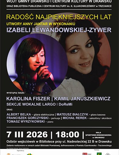 W Drawsku zabrzmią niezapomniane przeboje Anny Jantar