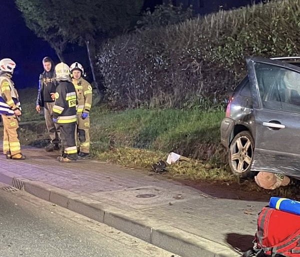 Wypadł z drogi-13527