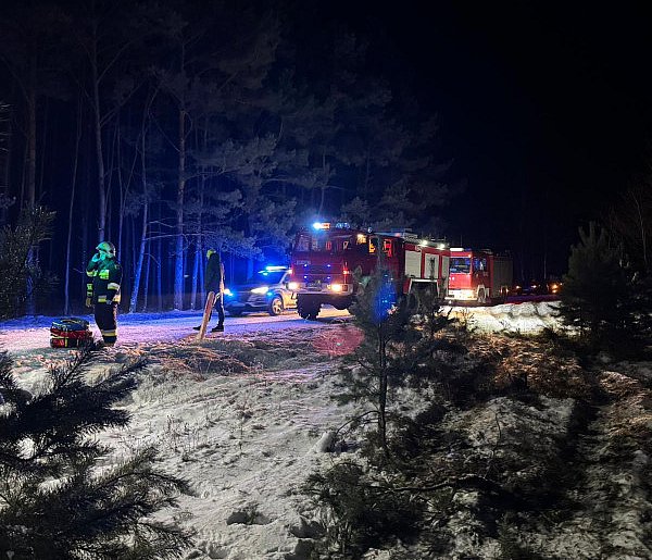 Zakończył jazdę kołami do góry-13807