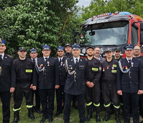 Strażacy z Białej świętowali 80. urodziny
