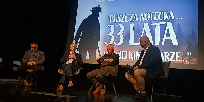 33 lata później - wspominali pożar Puszczy Noteckiej