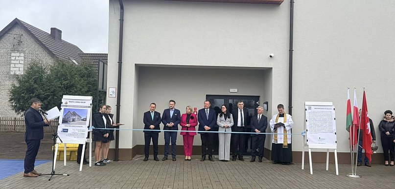 Gmina Wieleń: kolejna sala wiejska jak nowa!