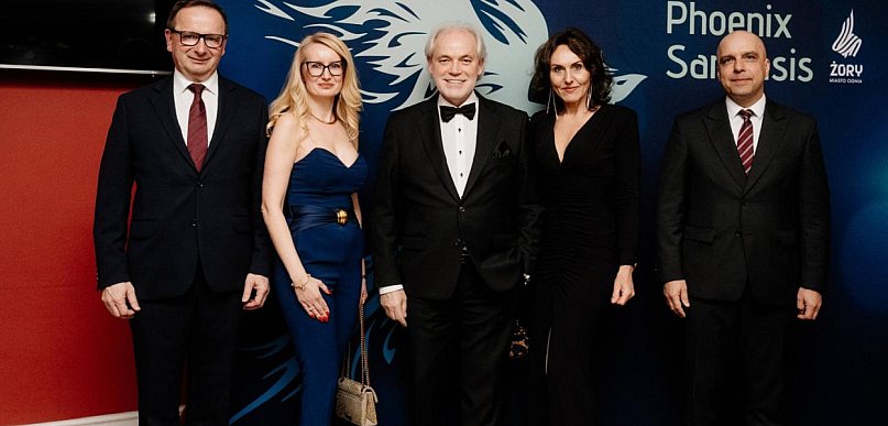 Senator Szejnfeld na gali Phoenix Sariensis. Wspomniał o pilskich „Oskarach”