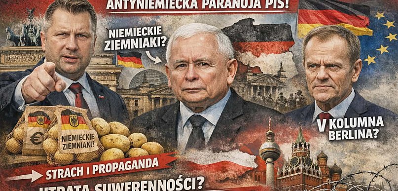 Herr Czarnek und deutsche kartoffeln- o niemieckiej paranoi PiS i Nawrockiego