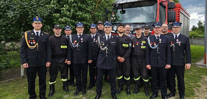 Strażacy z Białej świętowali 80. urodziny