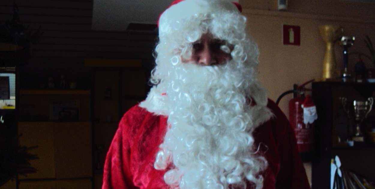 Ja w roli Mikołaja w DPS Sadowa - w dobrej sprawie i tak można się ubrać