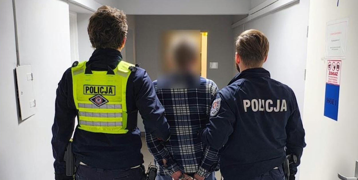 Wjechał w płot, prawie w rowerzystę, a potem w… konia!