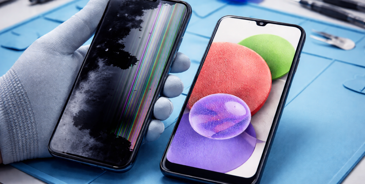 Wymiana plecków (klapki tylnej) Galaxy A26 5G – profesjonalna naprawa obudowy smar