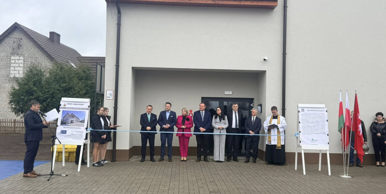 Gmina Wieleń: kolejna sala wiejska jak nowa!